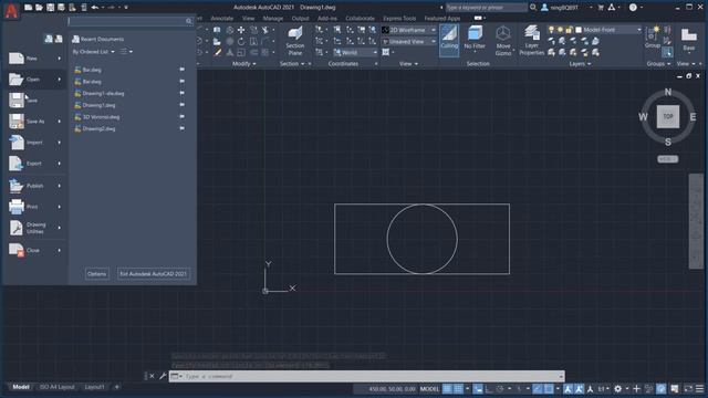 How To Convert A DWG File To A Microstation DGN File In AutoCAD2021?