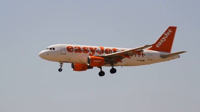 [HD] Airbus A319-111 EasyJet (G-EZIN) landing at Palma de Mallorca Airport (PMI/LEPA) смотреть онлайн