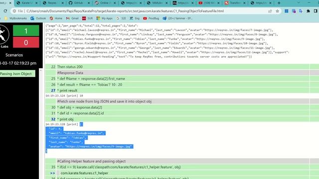 Chapter 21: How to Pass Object to Different Feature File смотреть онлайн