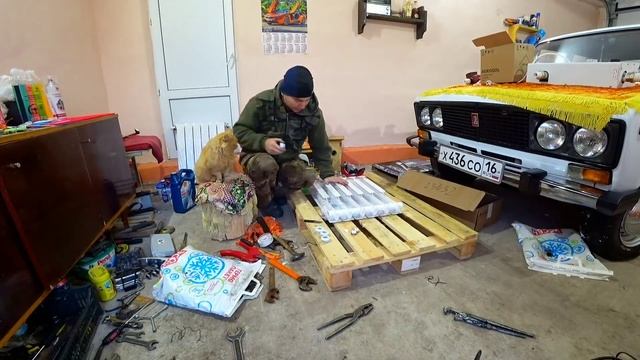 Переход на Автономное отопление в частном доме . обзор покупки ,сборка начало. смотреть онлайн
