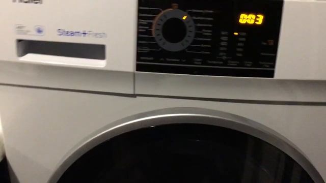 Haier hw70-12829a Уровень шума, стирка без белья, отжим 1200 оборотов смотреть онлайн