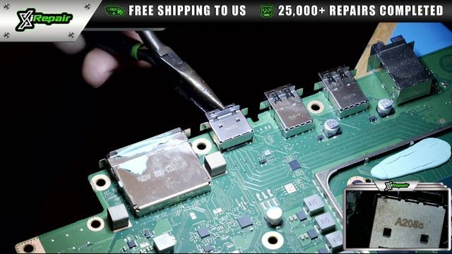 How To Repair Xbox Series S HDMI port replacement \ No Display Repair | Black Screen Fix #XiRepair смотреть онлайн