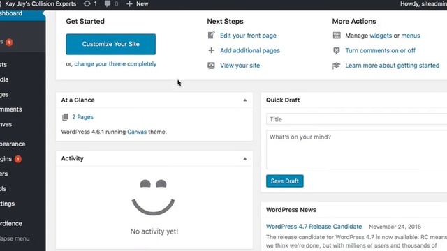 Add & Remove Wordpress Dashboard Widgets смотреть онлайн