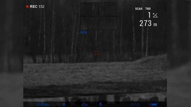 Pulsar Digisight Ultra N455 LRF. Обзор, наблюдение за животными. смотреть онлайн