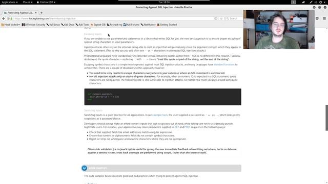 Sql Injection Explained (Part 2) смотреть онлайн