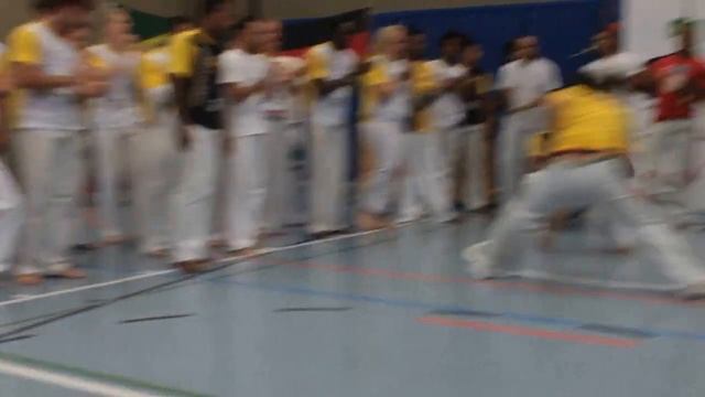 Professor Polegar Batizado Alemanha Capoeira Siao смотреть онлайн