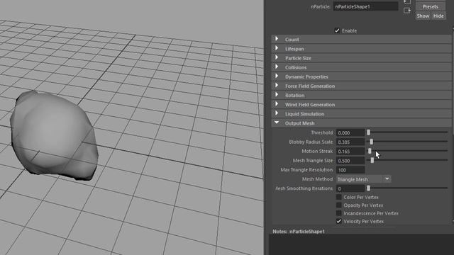 Maya: nParticles to Polgyons to MASH смотреть онлайн