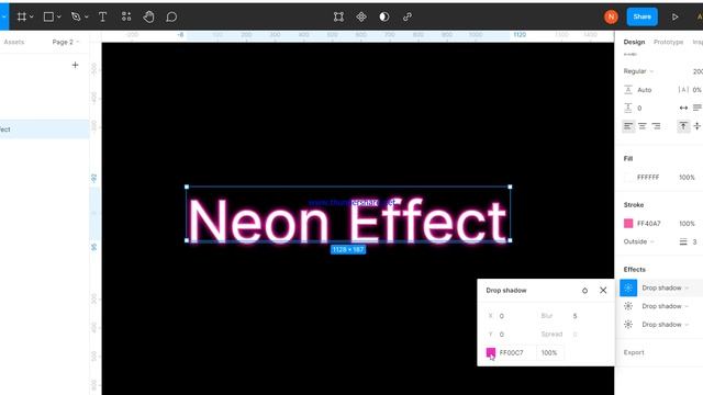 How to create Neon Effect Context with Figma - App UX Mastery смотреть онлайн