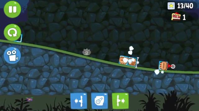 Bad Piggies level S-F! смотреть онлайн