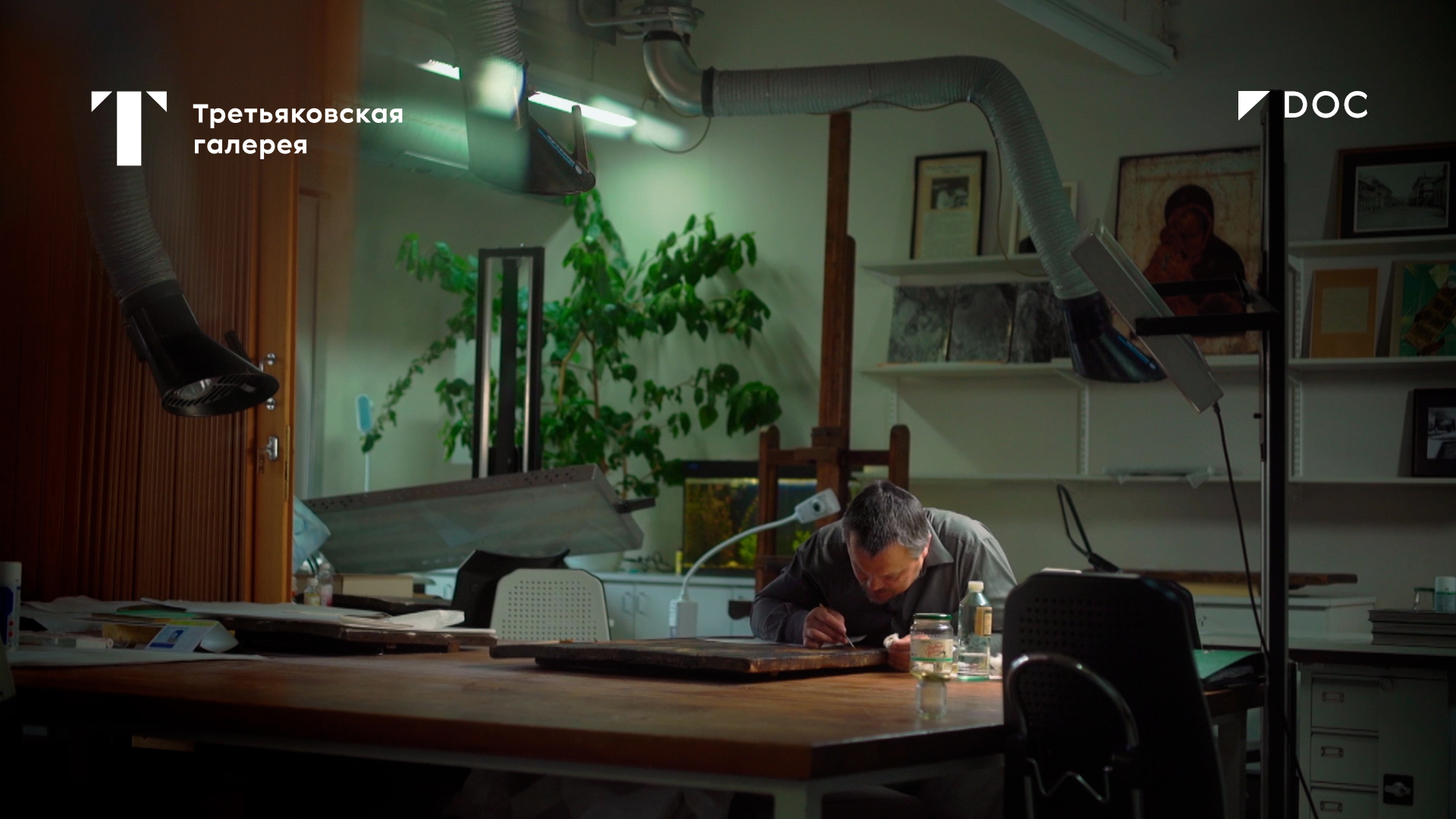 Открытия и приобретения: икона Св. Николая Чудотворца с житием / #TretyakovDOC смотреть онлайн