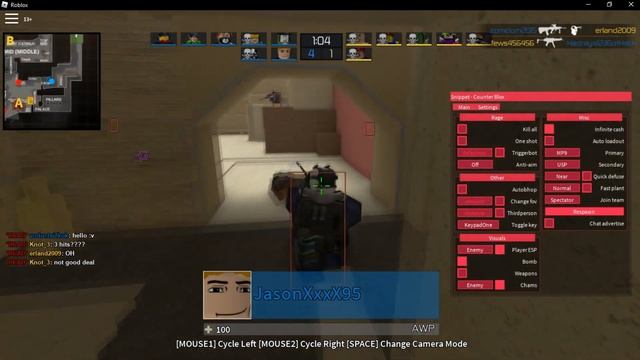 Counter Blox | ROBLOX HACK/SCRIPT | Kill All, Aimbot, ESP смотреть онлайн