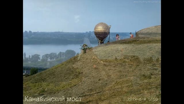 Набережная Федоровского в Нижнем Новгороде смотреть онлайн
