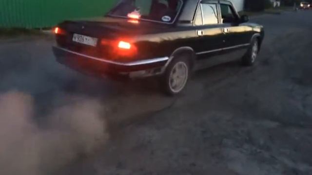 Burnout на Волге
