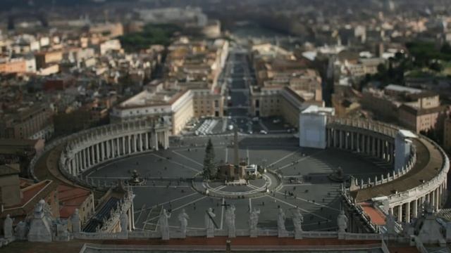 Piazza San Pietro / Saint Peter's Square - Timelapse смотреть онлайн