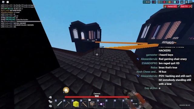 I 1v3 HACKERS And I CLUTCH THIS... (Roblox Bedwars) смотреть онлайн