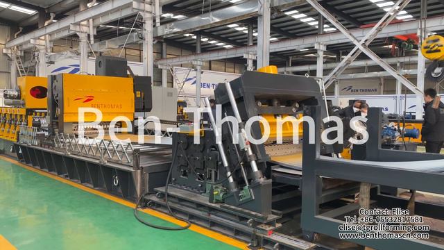 Линия для производства радиусного профнастила (профлиста) | Линию по барьерному ограждению смотреть онлайн