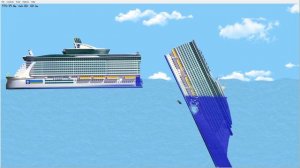 Круизный лайнер утонул