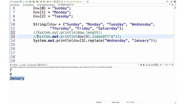 Single Dimensional Array Java - 04 смотреть онлайн