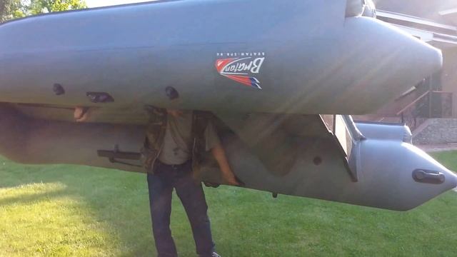 Катамаран Bratan 430KLM переноска одним человеком смотреть онлайн