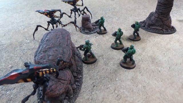 Starship Troopers Miniatures Game - Lets Play - Learn the Basics смотреть онлайн