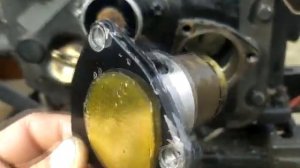 замена масла в тяжелом дизельном мотоблоке