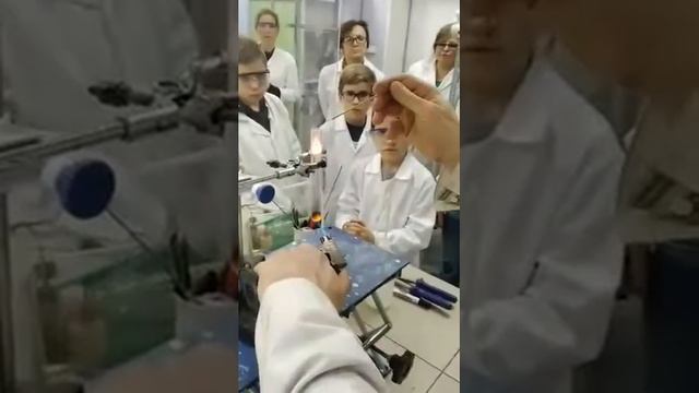 как жечь железную булавку в токе кислорода / How To Burn An Iron Pin In Oxygen