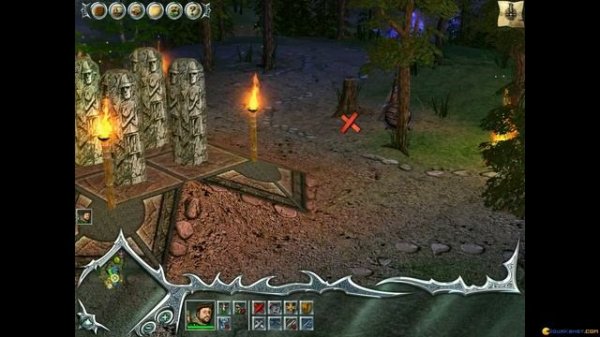 Knight Shift gameplay (PC Game, 2003)