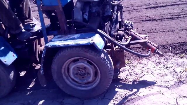 Фреза на минитрактор 4х4 смотреть онлайн