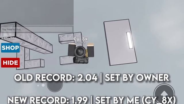 Time Records Roblox | WR: 1.99 / Mini Challenges area 9 / #timerecordsroblox смотреть онлайн
