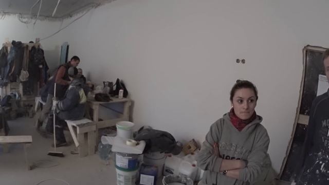 Заделка стыков ГКЛ на потолке!! смотреть онлайн