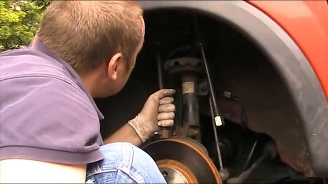 OPEL COMBO C 2002 CORSA C ЗАМЕНА АМОРТИЗАТОРА НА ОПЕЛь КОМБО 2002 год, ЗАМЕНА ПЕРЕДНЕЙ СТОЙКИ смотреть онлайн