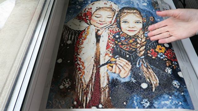 Алмазная мозаика от Гранни Русские Красавицы Отзыв смотреть онлайн
