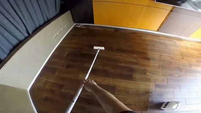 Как очистить дубовый паркет с помощью Bona PowerScrubber 2 часть смотреть онлайн