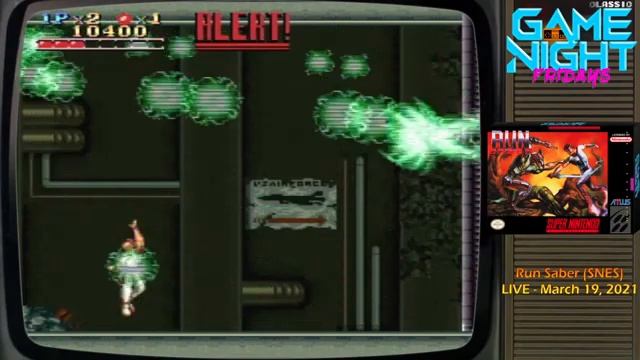Run Saber (SNES + Game Doctor SF6) CGNF Ep 001 - 03/19/21 смотреть онлайн