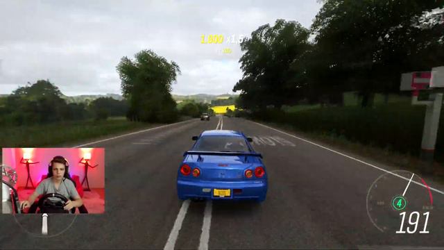 FORZA HORİZON 4 | NİSSAN SKYLİNE | CENEVAR😂 смотреть онлайн