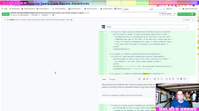Apache Spark Code Review Adventures - Looking at YARN decommissioning & Parquet predicated pushdown смотреть онлайн