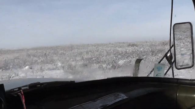 ЗИЛ-131 Зимние покатушки. Машина едет сама. ZIL-131 смотреть онлайн