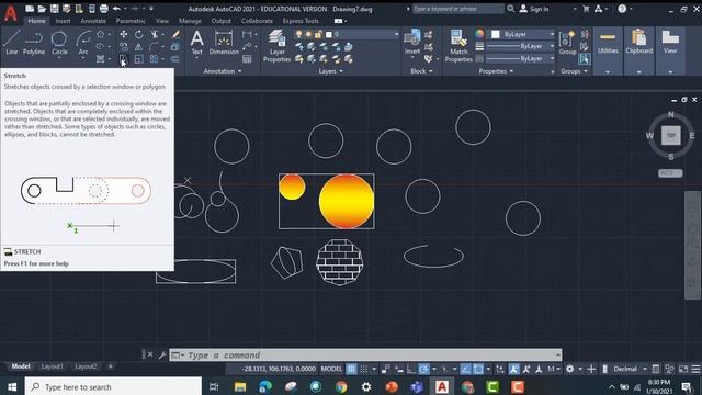 AutoCAD 2021 Draw and Modify смотреть онлайн