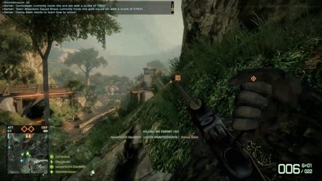 BFBC2: SV98 Red Dot Aggressive Play Style смотреть онлайн