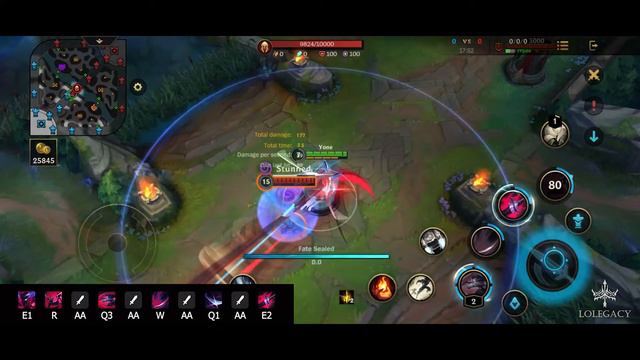 WILD RIFT - Yone Standard All-In Combo смотреть онлайн