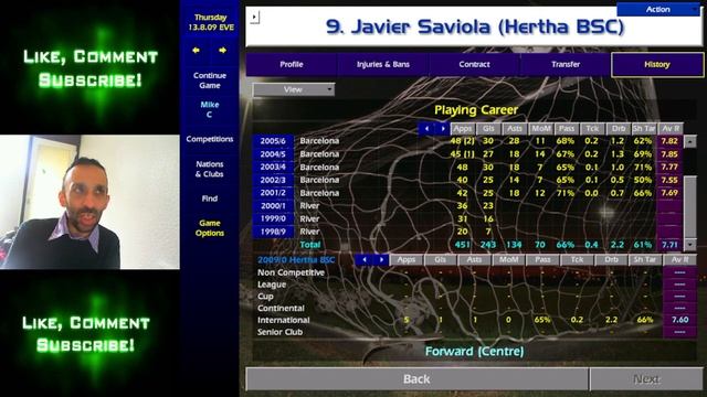 Championship Manager 01-02 - Javier Saviola смотреть онлайн