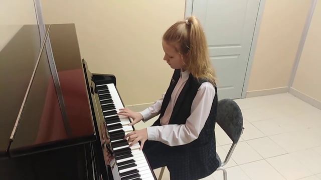Окулевич Полина, 12 лет. Карл Кёллинг "Маленькая венгерская рапсодия" смотреть онлайн