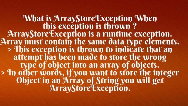 Tricky Java Array questions | Exceptions #arraysinjava смотреть онлайн