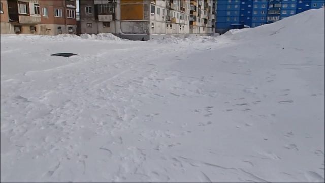 Норильск. 2023.03.25. Телевышка, Долгое озеро смотреть онлайн