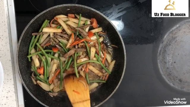 КАК ПРИГОТОВИТЬ ЛАГМАН ДОМА\Lagman noodles смотреть онлайн