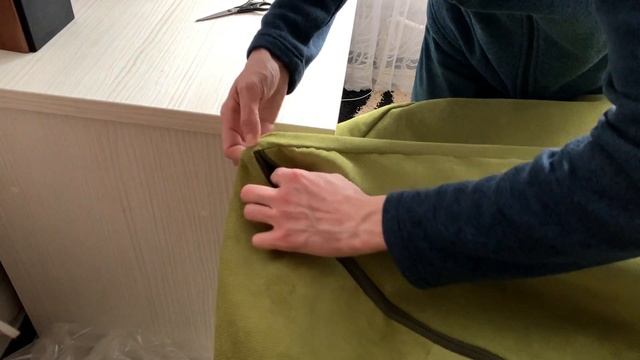 Распаковка — Бескаркасное кресло Flagman Груша Мега Г3.5-38 смотреть онлайн