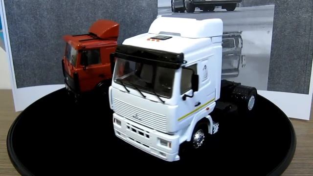 МАЗ-5432 поздний и МАЗ-5440 от Start Scale Models (SSM) смотреть онлайн
