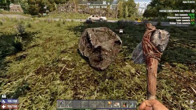 7 Days To Die Alpha 20: Tutorial für Einsteiger #01 - Spielbeginn - erste Fähigkeiten leveln смотреть онлайн
