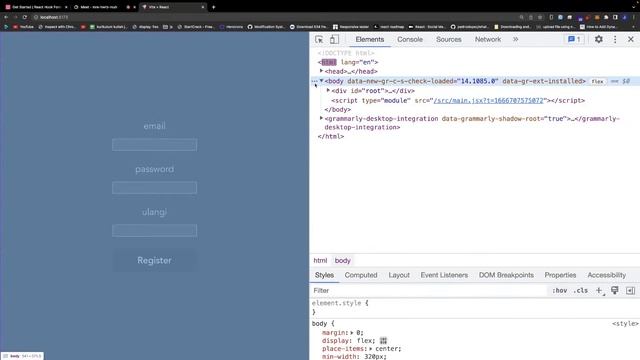 React JS - Handle form dengan react hook form смотреть онлайн