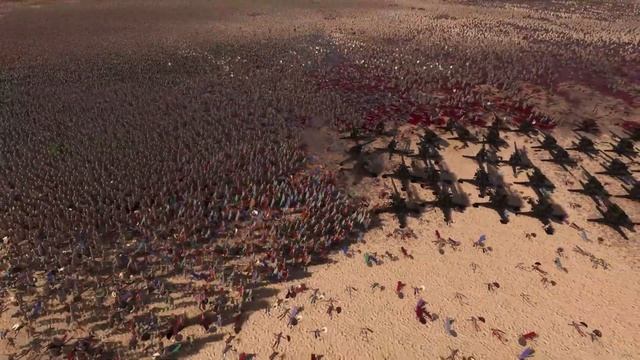 1 MILLION Spartans vs 500 Howitzers | Ultimate Epic Battle Simulator 2 смотреть онлайн